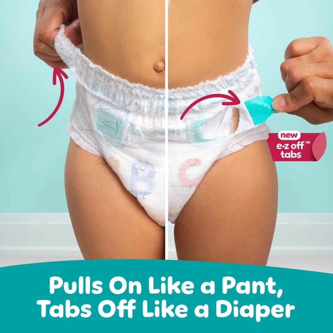 image:imagePampers Diapers Cruisers 360 Size 3 168 Count Babyproof up to 100 Leakproof PullOn Diaper Packaging May VarySize 4