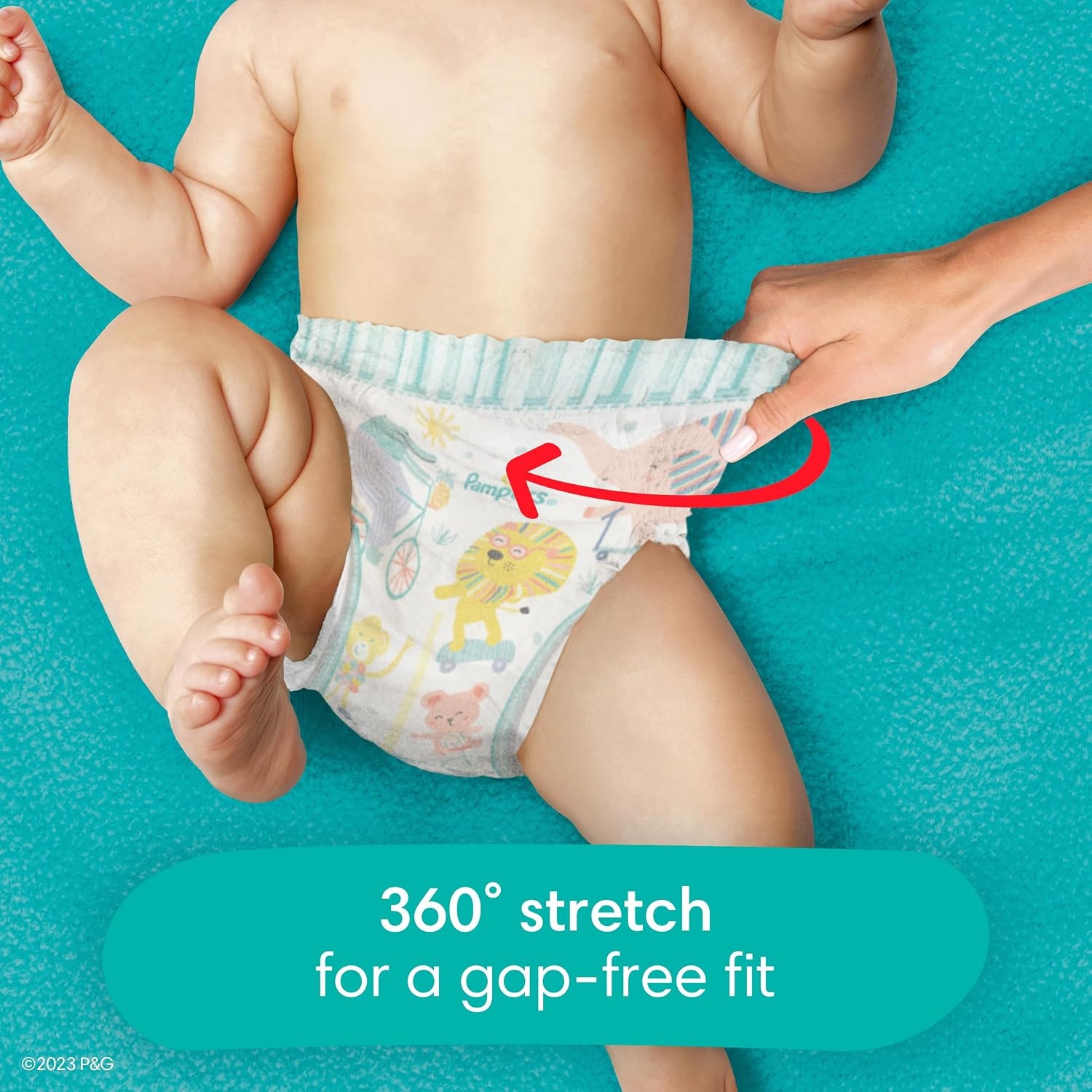 image:imagePampers Diapers Cruisers 360 Size 3 168 Count Babyproof up to 100 Leakproof PullOn Diaper Packaging May VarySize 7