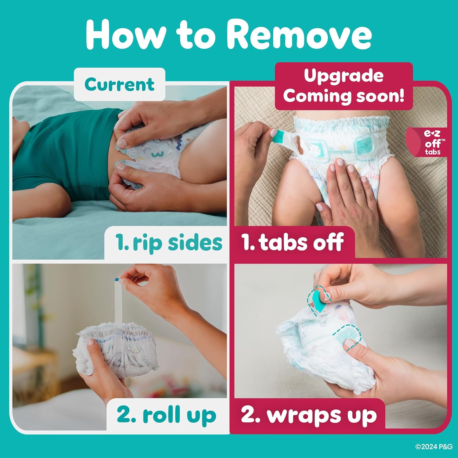 image:imagePampers Diapers Cruisers 360 Size 3 168 Count Babyproof up to 100 Leakproof PullOn Diaper Packaging May VarySize 7