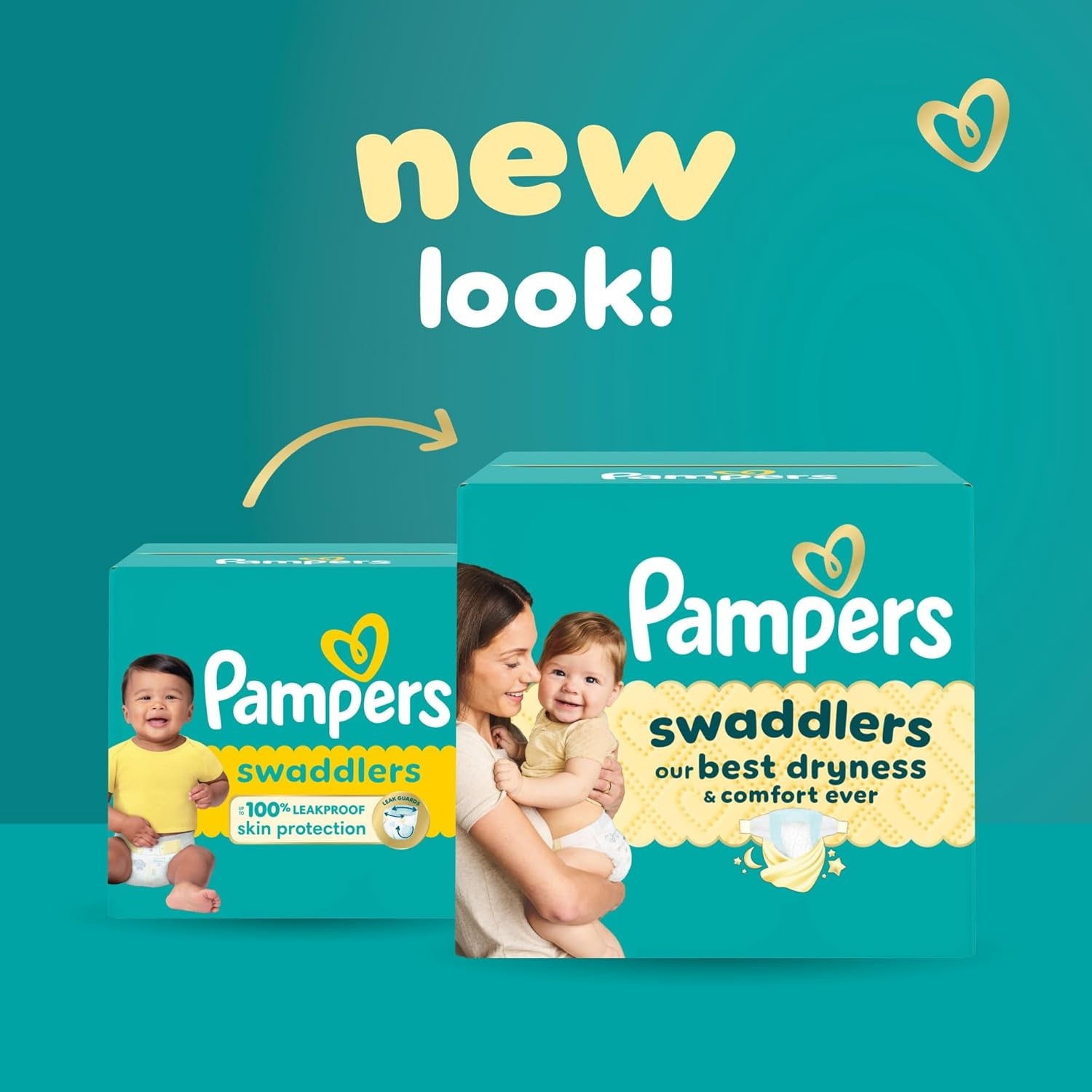 image:imagePampers Swaddlers Diapers Size 6 2344 lbs 108 Count Absorbent Keeps Baby Dry and Comfortable Skin Safe Disposable Baby Diaper Packaging May VarySize 6