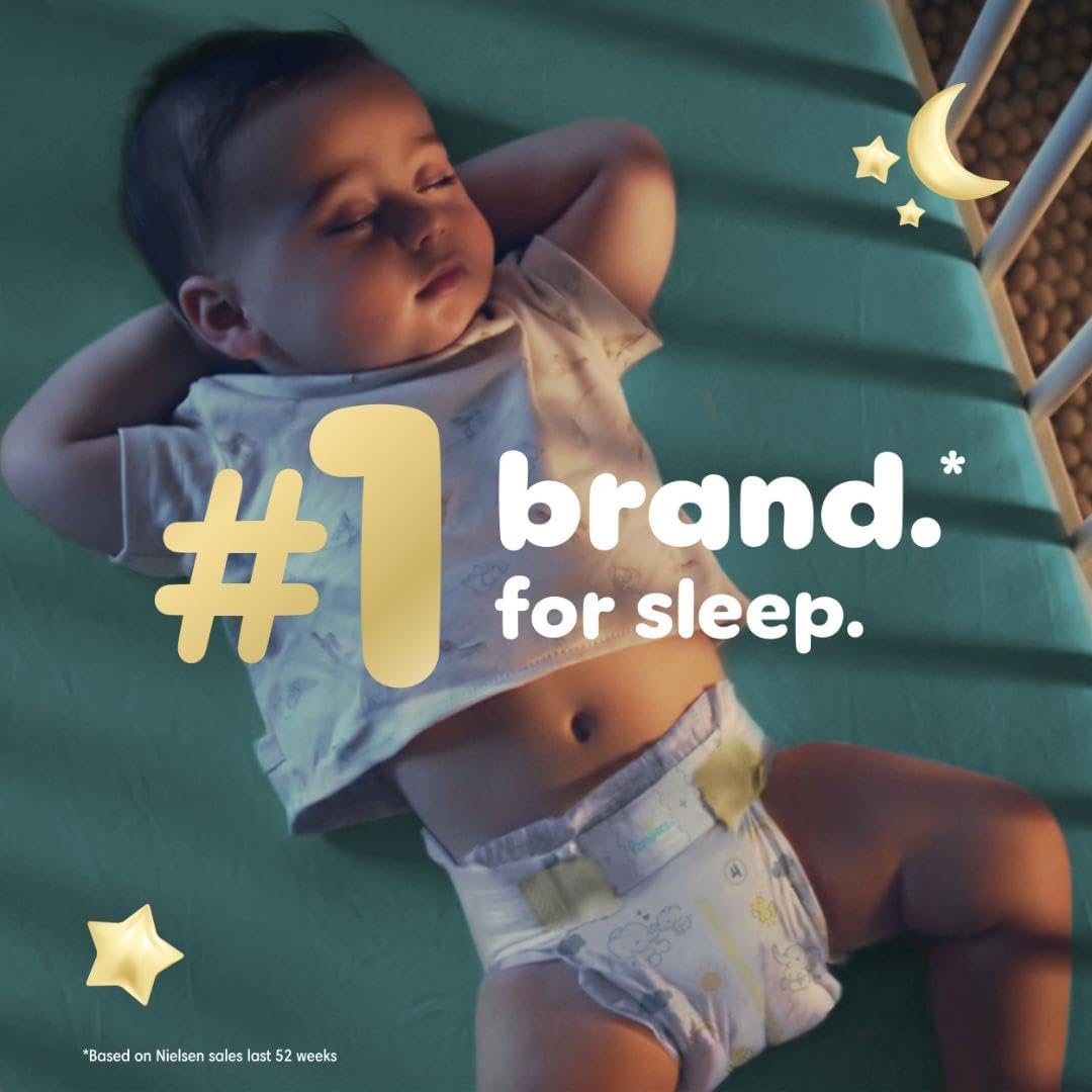 image:imagePampers Swaddlers Diapers Size 6 2344 lbs 108 Count Absorbent Keeps Baby Dry and Comfortable Skin Safe Disposable Baby Diaper Packaging May VarySize 6