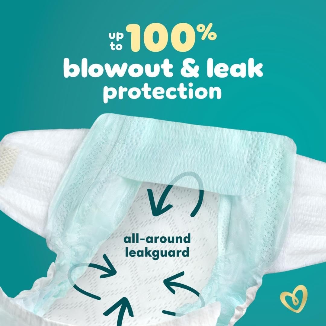 image:imagePampers Swaddlers Diapers Size 6 2344 lbs 108 Count Absorbent Keeps Baby Dry and Comfortable Skin Safe Disposable Baby Diaper Packaging May VarySize 6