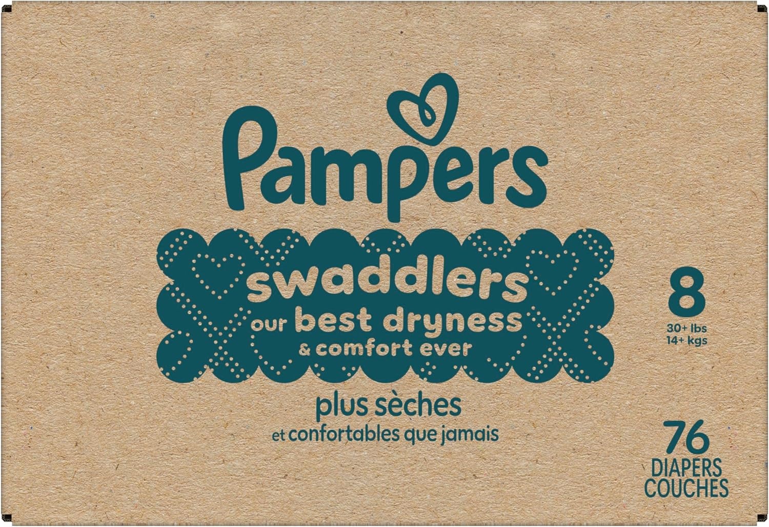 image:imagePampers Swaddlers Diapers Size 6 2344 lbs 108 Count Absorbent Keeps Baby Dry and Comfortable Skin Safe Disposable Baby Diaper Packaging May VarySize 8