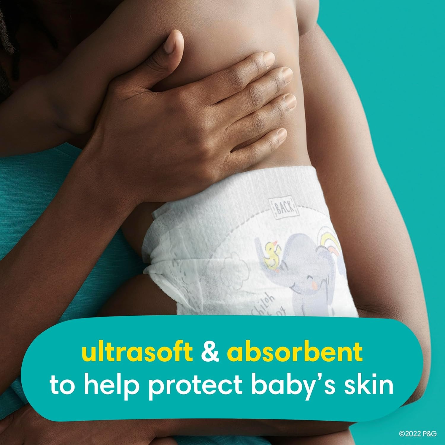 image:imagePampers Swaddlers Diapers Size 6 2344 lbs 108 Count Absorbent Keeps Baby Dry and Comfortable Skin Safe Disposable Baby Diaper Packaging May VarySize 8